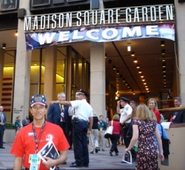 Rod Van Mechelen at the Republican National Convention, September 2, 2004